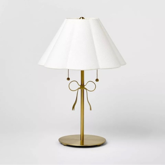 Studio McGee Other - Stick Lamp with Bow Brass - Threshold designed with Studio McGee
